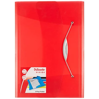 Afbeelding van Elastomap Esselte Vivida A4 PP 15mm rood