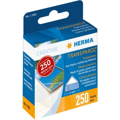 Afbeelding van Herma fotohoekjes 250 st. 1380