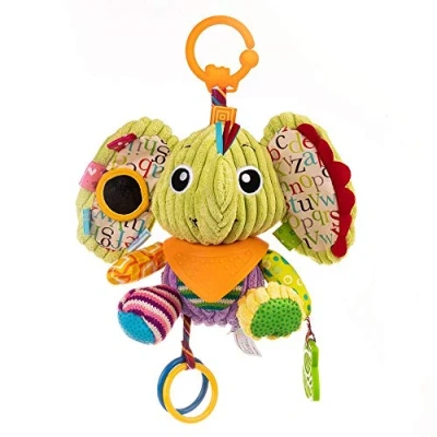 Afbeelding van Hanger Elvis Elephant Balibazoo Dumel DD 82398 met een bijtring
