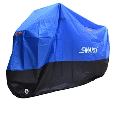 Afbeelding van SMARCY® Afdekzeil voor scooter, maat XL, blauw en zwart