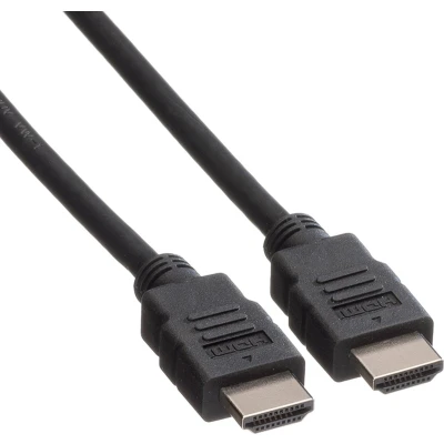 Afbeelding van ROLINE GREEN HDMI High Speed kabel met Ethernet m M, TPE, zwart, 3