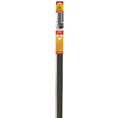 Afbeelding van Deltafix dorpelstrip met borstel zelfklevend zwart kunststof 1.10m x 40 mm 20