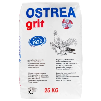 Afbeelding van Ostrea Roodsteen Met Kalk 20 KG