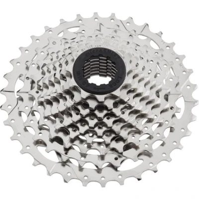 Afbeelding van MTB 9 speed chroom cassette 11 32 336gr VMT PREMIUM QUALITY 100% 9V Shimano/Sram compatibel sprochet