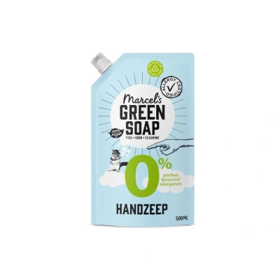 Afbeelding van Marcels Green Soap Refill Handzeep 0% 500ml
