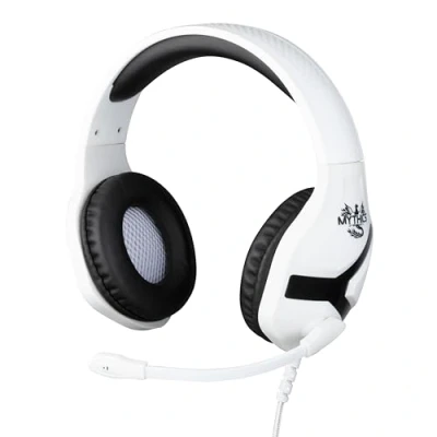 Afbeelding van Konix NEMESIS PS5 headset Over Ear Gamen Kabel Stereo Zwart/wit Volumeregeling