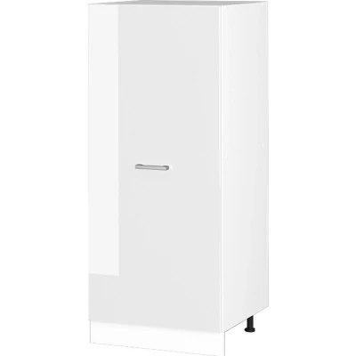 Afbeelding van Vicco Universele voorraadkast R Line, Wit Hoogglans/Wit, 60 cm met grote deur