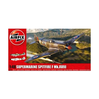 Afbeelding van 1:48 Airfix 05140 Supermarine Spitfire F Mk.XVIII Plastic Modelbouwpakket