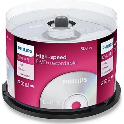 Afbeelding van DVD+R Philips 4.7GB 16x SP (50)