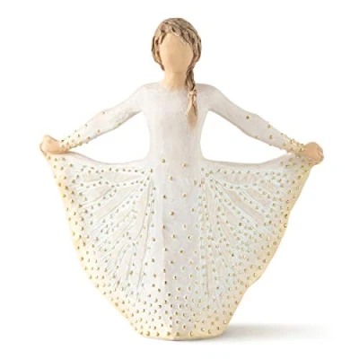 Afbeelding van Willow Tree Butterfly Figuur, Crème