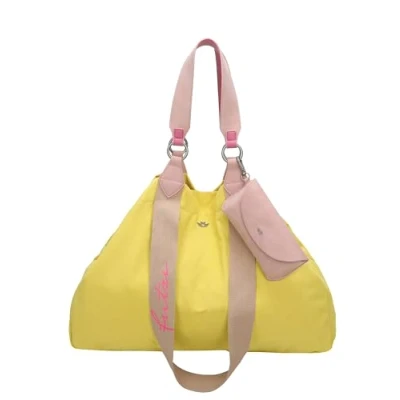 Afbeelding van Fritzi aus Preußen Schoudertas Izzy Canvas Shopper Sun Geel