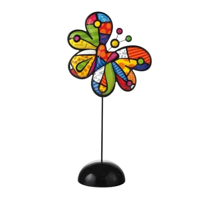 Afbeelding van Goebel Romero Britto Decoratief beeld / figuur New Life Porselein Pop Art 35cm