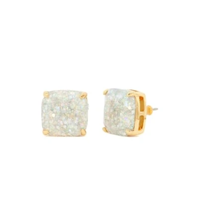 Afbeelding van kate spade new york Small Square Studs Oorbellen silvercoloured, Dames, Maat: One Size, Silver coloured