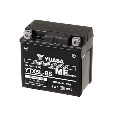 Afbeelding van Yuasa YTX5L BS YTX 12V 4Ah AGM