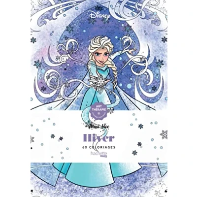 Afbeelding van Mini Bloc Disney Hiver Hachette Heroes Kleurboek voor volwassenen