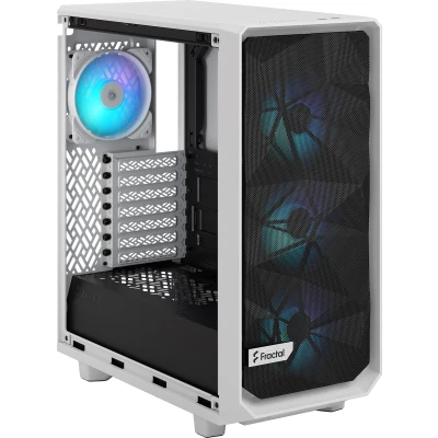 Afbeelding van Fractal Design Meshify 2 Compact RGB PC behuizing Wit