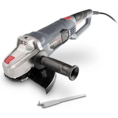 Afbeelding van Powerplus POWE20030 Elektrische haakse slijper 2200W 230mm schijfdiameter Draaibare handgreep Incl. accessoires Excl. slijpschijf