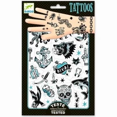 Afbeelding van Djeco tattoos zeerovers