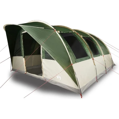Afbeelding van vidaXL Tunneltent 5 persoons waterdicht groen