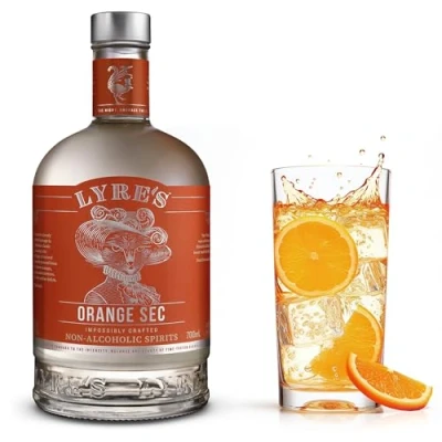 Afbeelding van Lyre&#039;s Orange Sec, Alcoholvrije sterke dranken, Alternative Triple Premium, 700 ml