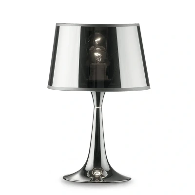 Afbeelding van Tafellamp London Cromo hoogte 36,5 cm