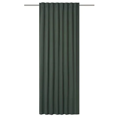 Afbeelding van lbersdrucke gordijn met verborgen lussen Midnight 13 groen verduisterend warmte isolerend energiebesparend 255x140 cm 202156 verduisteringsgordijn voor woonkamer slaapkamer keuken hal kinderkamer