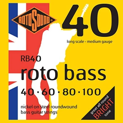 Image de Rotosound RB40 Roto Bass Jeu de cordes basse 40 100