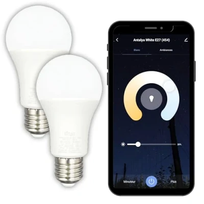 Afbeelding van Smart Gloeilamp Konyks E27 Wit F (6500 K) (1 Stuks)
