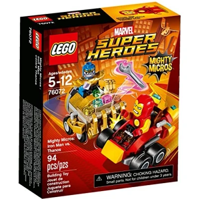 Afbeelding van LEGO Marvel Super Heroes Avengers Mighty Micros: Iron Man vs. Thanos 76072