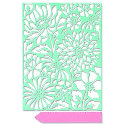 Afbeelding van Sizzix Thinlits Die Set 2PK Botanic Scene 665808 Lisa Jones (01 22)