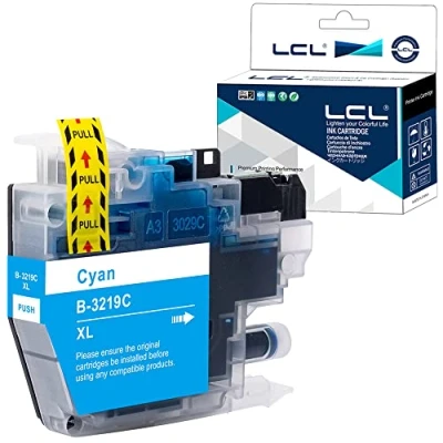 Afbeelding van LCL Inktcartridge compatibel met LC 3219 LC3219 3219XL LC3219XL 3219XLC LC3219XLC (1 pack cyaan) vervanging voor Brother MFC J5330DW J6530DW J6930DW J5335DW