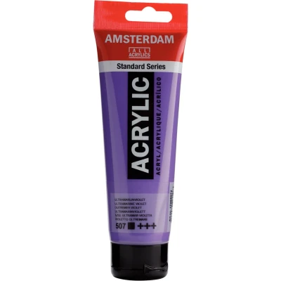 Afbeelding van Amsterdam Standard Series Acrylverf Tube 120 ml Ultramarijnviolet 507