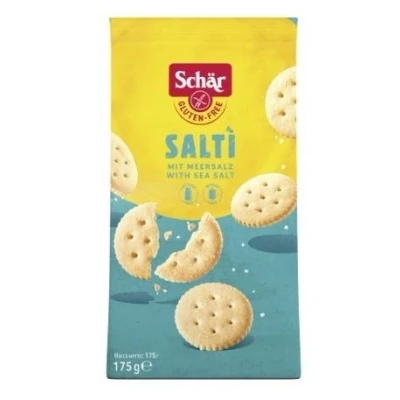 Afbeelding van Schar Salti Zoute Crackers Glutenvrij 175GR
