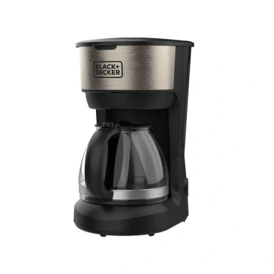 Image de Cafetière filtre 6 tasses 600w noir Black+decker BXCO600E