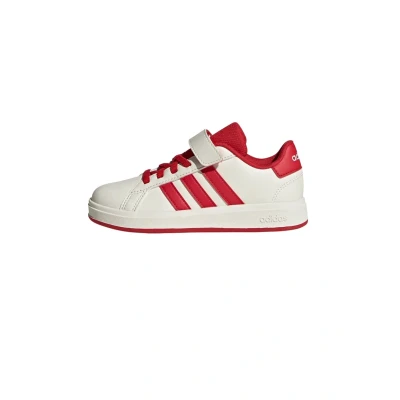 Afbeelding van adidas Uniseks kinderen Grand Court 2.0 schoenen Children, Off White/Collegiate Red/Core Black, 33 EU