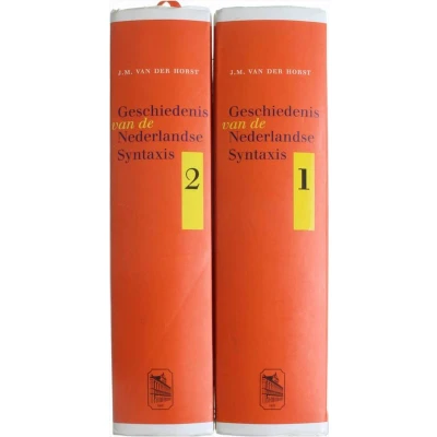 Afbeelding van Geschiedenis van de Nederlandse syntaxis