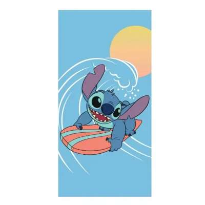 Afbeelding van Stitch Strandlaken 70x140 cm Blauw