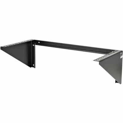 Image de StarTech.com Rack Serveur Mural Vertical 5U Support ouvert 19&quot; Low Profile Réseau/Salle Serveur/Data/AV/IT/Patch Panel/Communication/Informatique boulons + visses inclus (RK519WALLV) cadre 2 montants montable sur mur noir