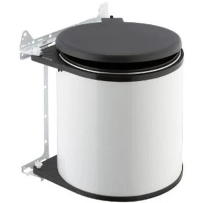 Image de Brabantia 262180 Poubelle Built In Bin 15 L Blanc [Cuisine]