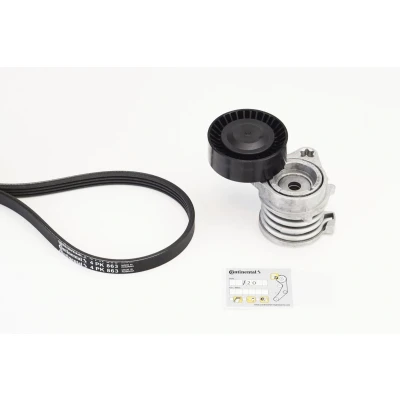 Afbeelding van Contitech Poly V riemen kit 4PK863K1