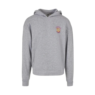 Afbeelding van Urban Classics BIG Peace Hoody Hoodie, Heren, Maat: XL, Grey