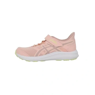 Afbeelding van Asics JOLT 4 Unisex Hardloopschoenen voor op de weg kinderen, Maat: 30, Breeze/neutral pink Textiel/ synthetisch