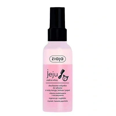 Afbeelding van Ziaja Jeju Duo Phase Conditioning Spray (Mango, Coconut, Papaya) Conditioner In