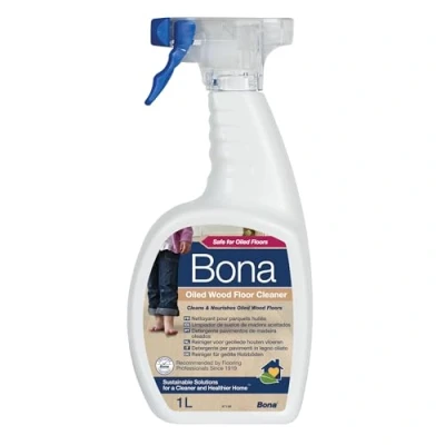 Afbeelding van Bona Geoliede Houten Vloer Reiniger Spray 1 Liter Droogt Snel Gebruiksklaar