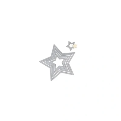 Afbeelding van Artemio 18657567 Big Shot Stars Framelits stanssjablonen voor machines, kunststof, meerkleurig, 16 x 1 25 cm