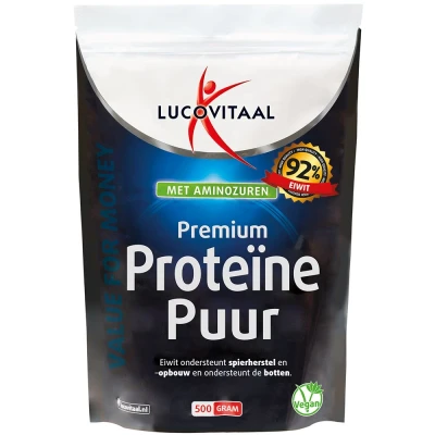 Afbeelding van Lucovitaal Functional Food Premium Proteïne Puur Poeder 500 gr