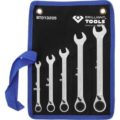 Afbeelding van Brilliant Tools BT013205 Ratel ringsleutelset