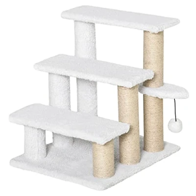 Afbeelding van PawHut Haustiertreppe mit Ball D06 093V01