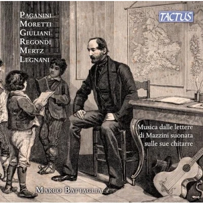 Afbeelding van Marco Battaglia Giuliani, Legnani, Mertz, Moretti, Paganini &amp; Regondi (CD)