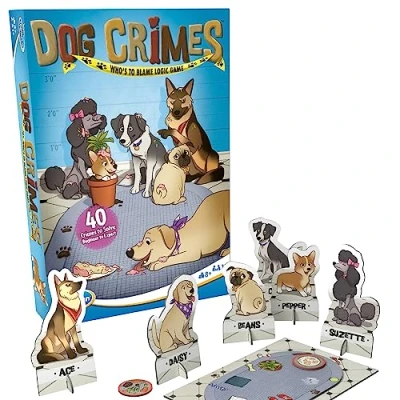 Afbeelding van Thinkfun Dog Crimes Who&#039;s to Blame Logic Game